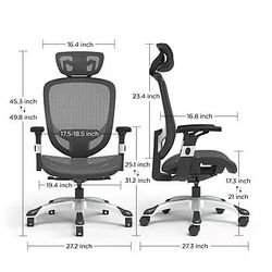 Comfortable & Ergonomic Mesh Swivel Task Chair