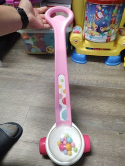 $5 O.B.O. Push Toy / Corn Popper - Fisher Price