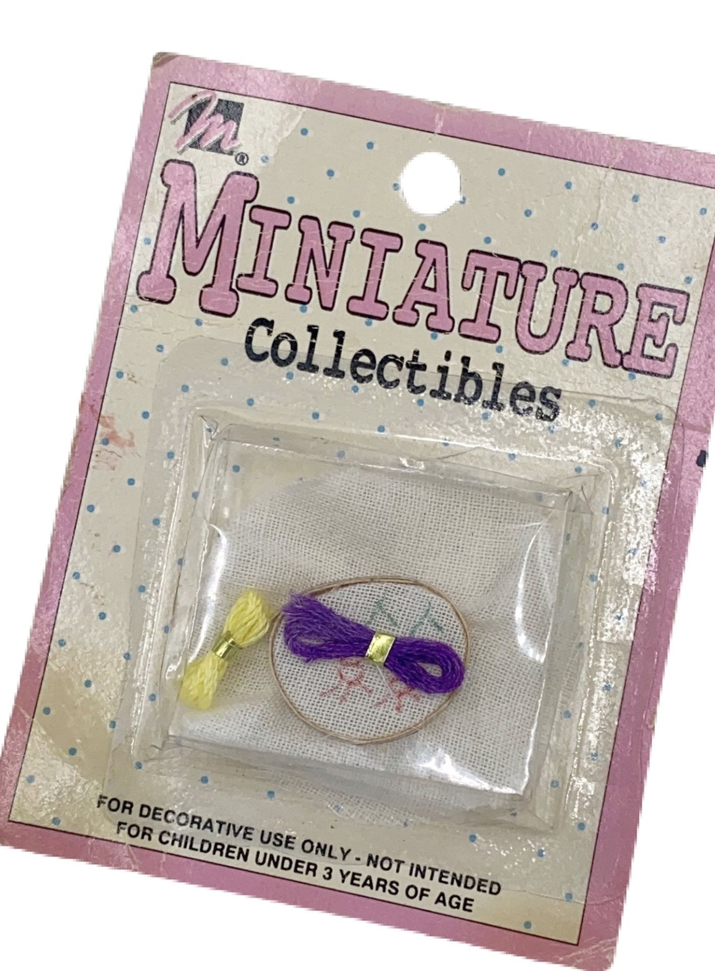 Vintage Toys | Cross Stitch by Mangelsen’s Miniature Collectibles