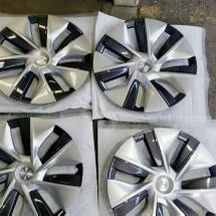 4x Genuine OEM Tesla Model Y 19" Gemini Wheel Cover Rim Aero Hubcaps 2020-25  New