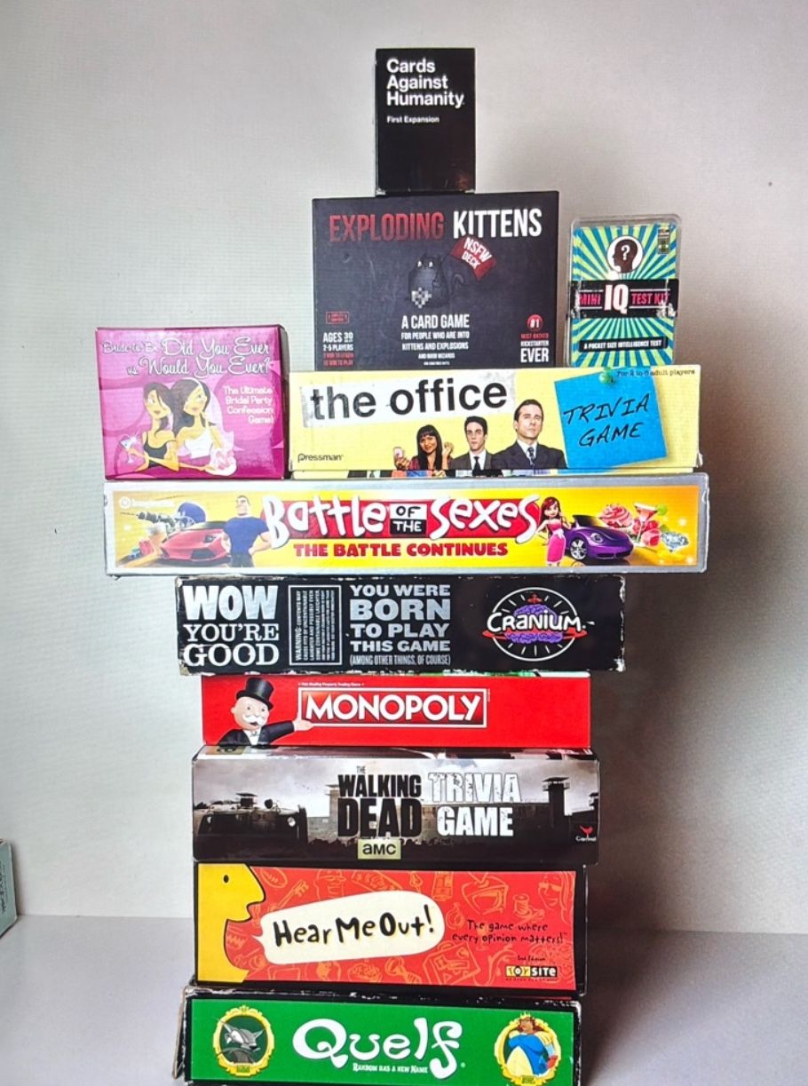 Board game Bundle Trivia Monopoly Cranium Card Games