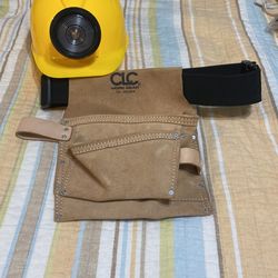 Hard Hat And Tool Belt Costume Accessories 