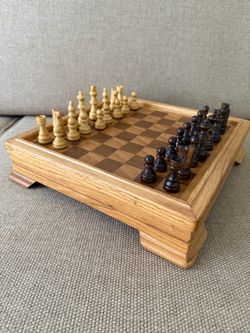 Wood Chess Multiple Games