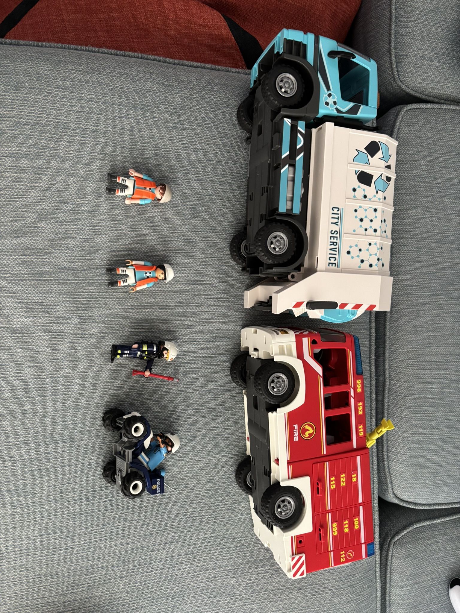 Playmobil trucks in excellent condition