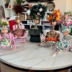 Vintage Mary Fassel Art Dolls Collection