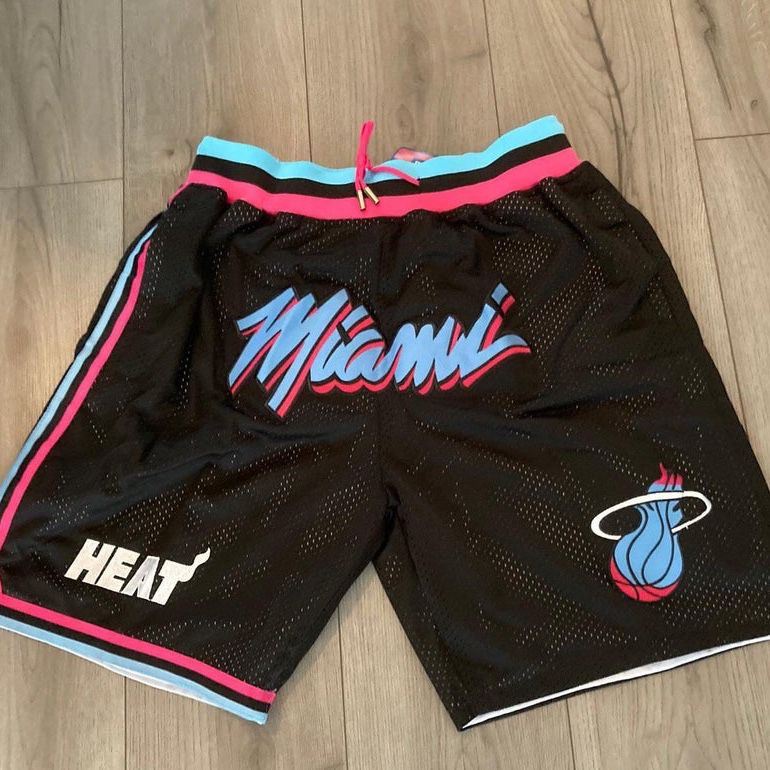 Miami Heat “Just Don” Basketball Shorts for Sale in Fresno, CA - OfferUp