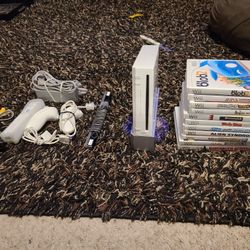 Nintendo WII with Ganes