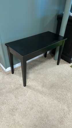 Piano Bench- Black