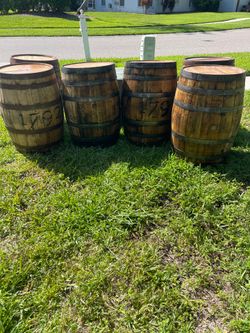 Used Bourbon Barrels