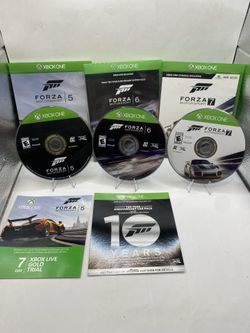 Xbox One Forza Motorsport 5, 6, 7 Games Lot racing authentic tested