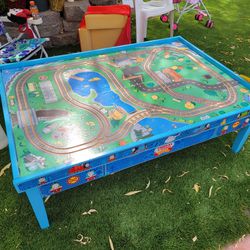 Thomas And Friends Wooden Railway Play Table!
