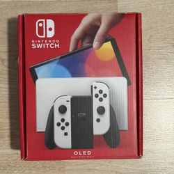 Nintendo Switch OLED White Bundle 64 GB - Like New