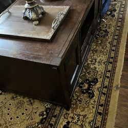 Coffee Table Solid Wood From Ashley Furniture 