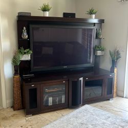 Dark Oak TV Console 