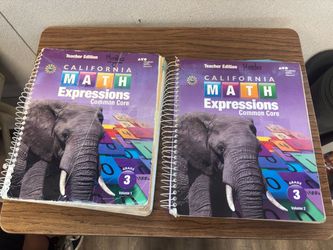 Math Expressions 3rd Grade Teacher Editions