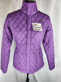 The North Face Women's Arlayne Insulated Jacket Purple Diamond Quilted Size XS