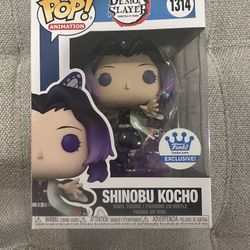 Funko Pop Demon Slayer Shinobu Kosho Funko Shop Exclusive # 1314 - NEW