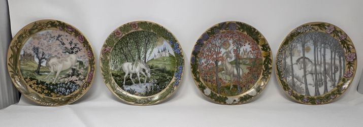 Hutschenreuther Enchanted Seasons Of A Unicorn