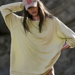 Free People Oversized Tunic Sweater