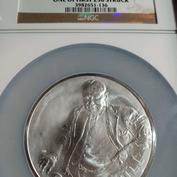 2015 5oz G. Britain S10PND Sir Winston Churchill 50th Anniversary Of Death Silver Coin