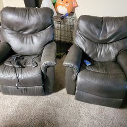 Leather Recliners With Remote And Motors