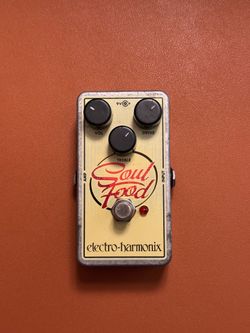 Electro Harmonix Soul Food Overdrive Guitar Pedal