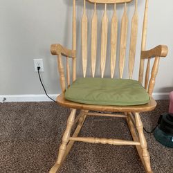 Wooden Indoor Rocking Chair
