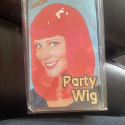 Red Halloween Wig