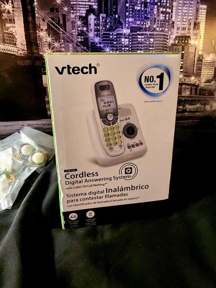 Vtech Wireless Landline House / Office Pwireless Landline HOUSE / OFFICE Phone with Base and Answering Machine