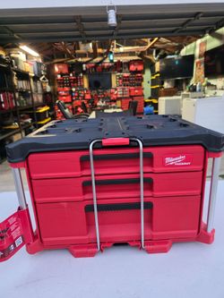 Milwaukee Packout 22" Modular 3-Drawer Tool Box with Metal Reinforced Corners