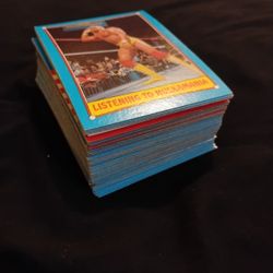 Topps Wrestle Mania 3 Cards