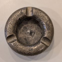 Vtg Harilela 127 Solid Brass Ash Tray India