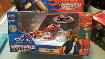 Orange county choppers. Fire bike limited edition