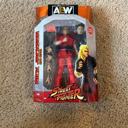 AEW Limited Edition Nick Jackson Street Fighter Action Figure
