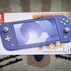 Brand New Nintendo Switch Lite Blue