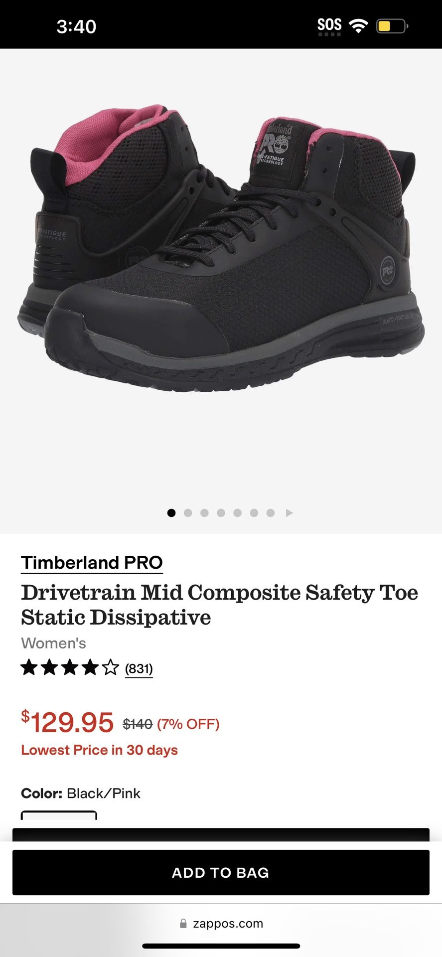 Timberland Anti - Fatigue Women Shoes