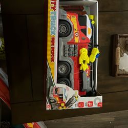 city truck fire rescue toy 