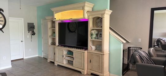 Living room entertainment center
