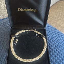 925 Silver Mesh Necklace 