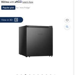 Hisense 1.6 cu.ft. Compact Refrigerator (Black)