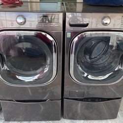 Washer and dryer