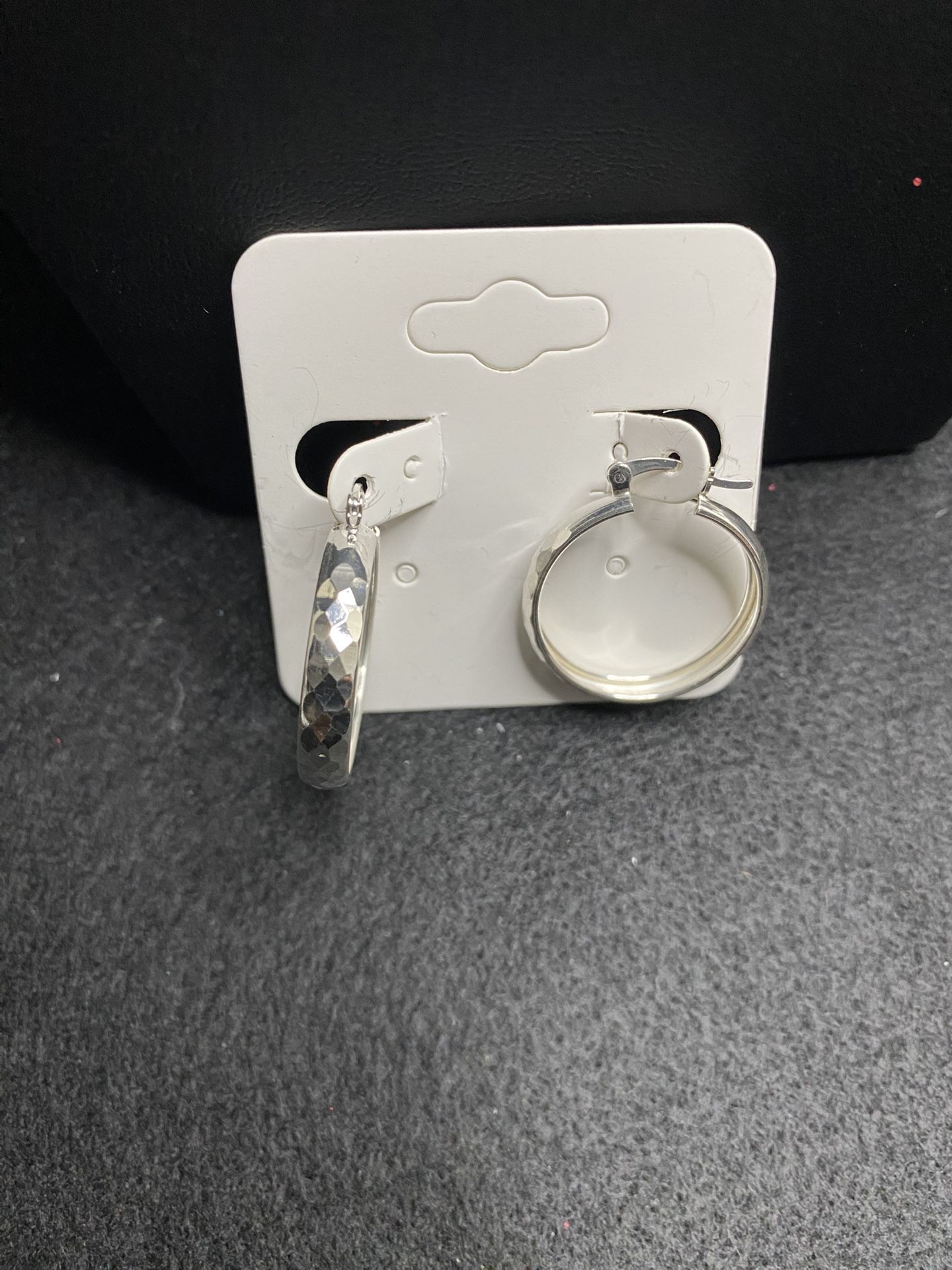 925 Silver Hoop Earrings 