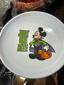 Mickey Mouse Halloween candy bowl