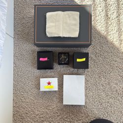 Empty Ring, Earrings, And Necklace Boxes