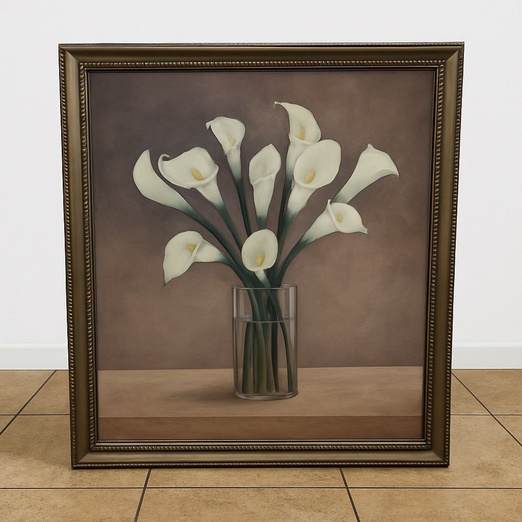 Calla Lily Framed Wall Art