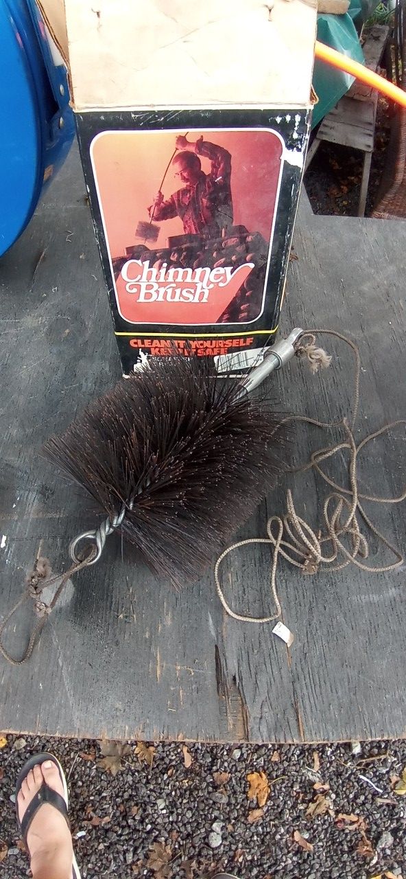 Schaefer 6" round chimney brush