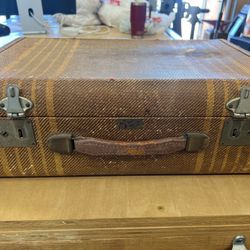 Vintage Bridgeport Suitcase 