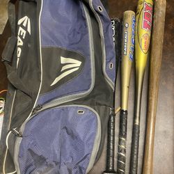 Baseball Bag With Bats