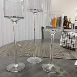 Monet Stem Candle Holders 