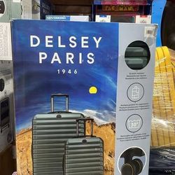 Delsey Paris 2-Piece Hardside Spinner Luggage Set – Like New
